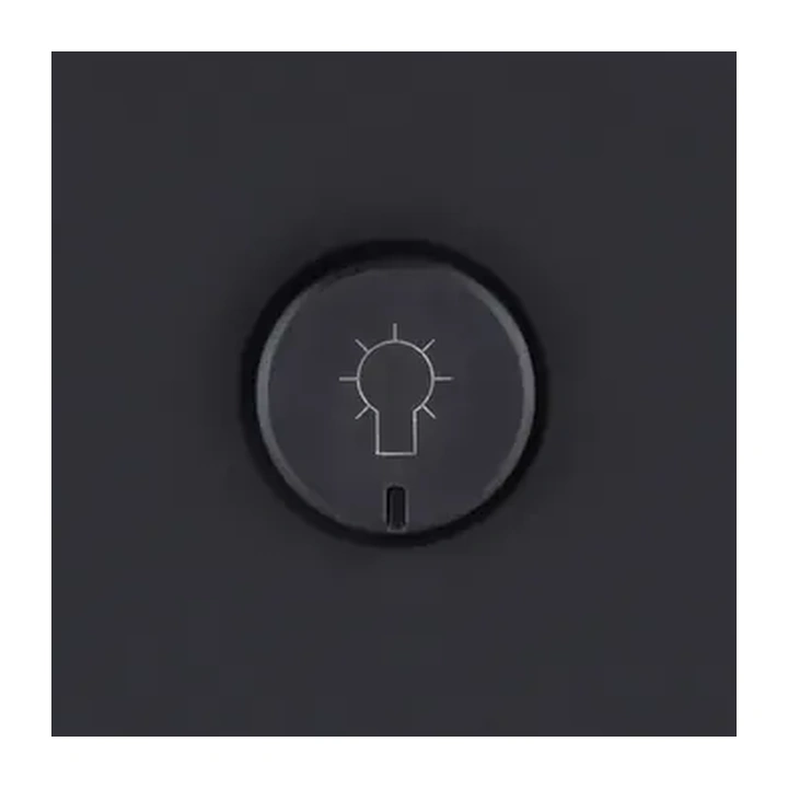 Накладка светорегулятора для LED  Черный бархат серия G Plast