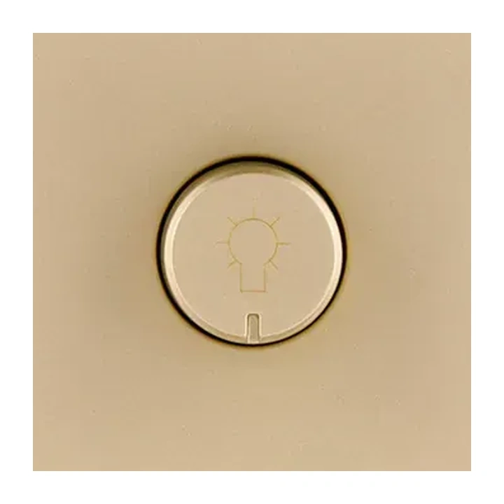 Накладка светорегулятора для LED  Золотой бархат серия G Plast